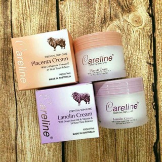 KEM DƯỠNG DA NHAU THAI CỪU CARELINE PLACENTA WITH COLLAGEN & VITAMIN E CREAM