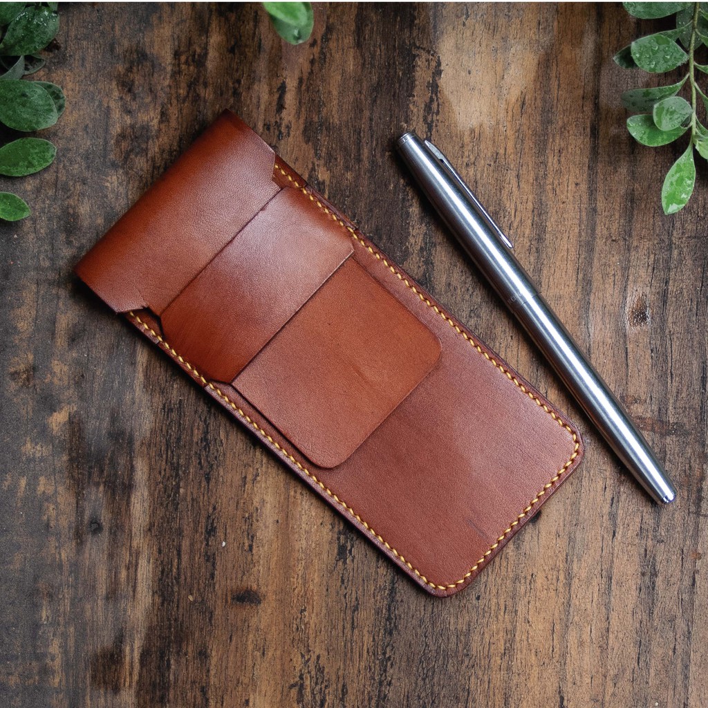 Bao Da Đựng Bút Pencase Art, Bao Bút Da Veg Nhập Bangladesh