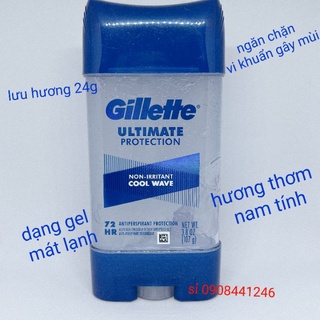 lăn khử mùi nam Gillette Mỹ tuýp 107g