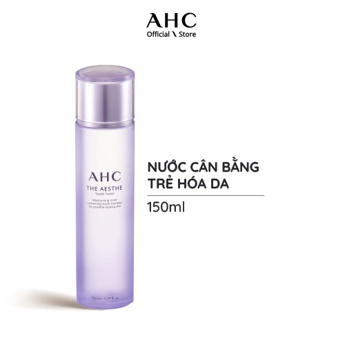 Nước Cân Bằng Trẻ Hóa Da AHC The Aesthe Youth Toner 150ml