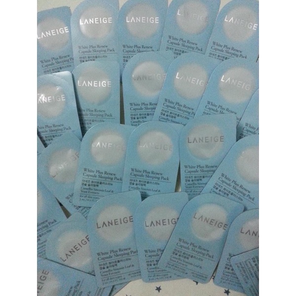 Viên Mặt Nạ Ngủ Dưỡng Trắng Sáng Da Laneige White Plus Renew Capsule Sleeping Pack 3ml