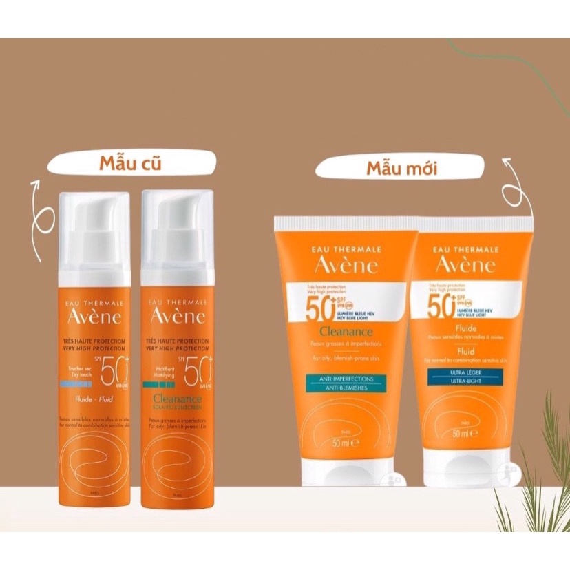 Kem Chống Nắng Avene Fluide Phổ Rộng Cho Da Treatment Nhạy Cảm Khô Sans Parfum 50ml Spf50 Nâng Tone Naturalyou.vn
