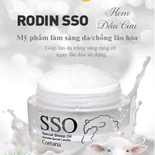 Kem làm trắng da xóa nám nhau thai cừu SSO 50ml