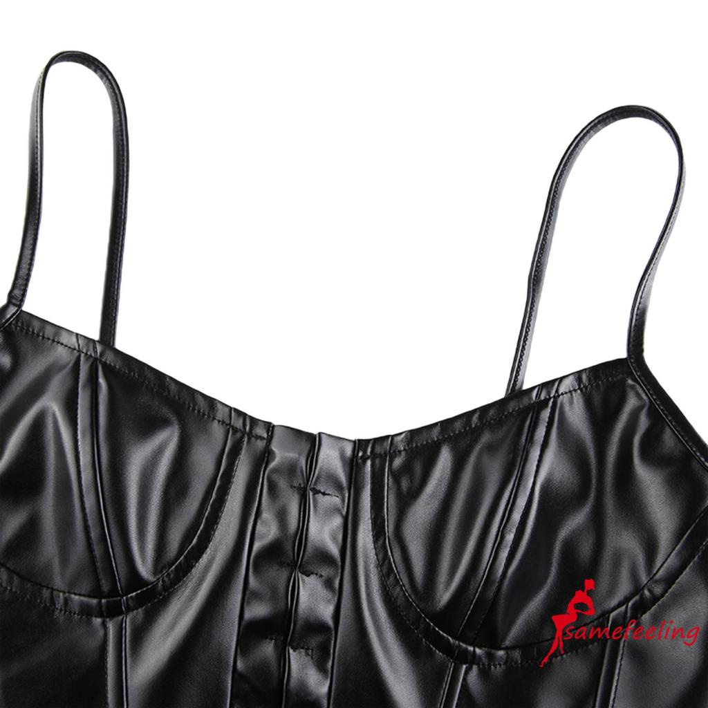 SF♫Women´s Summer Corset Sexy Low-cut Bustier Sling Top for Vacation Dating Party Travelling Photography