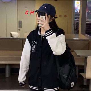[ HÀNG HOT ] Bomber phối tay NY new york