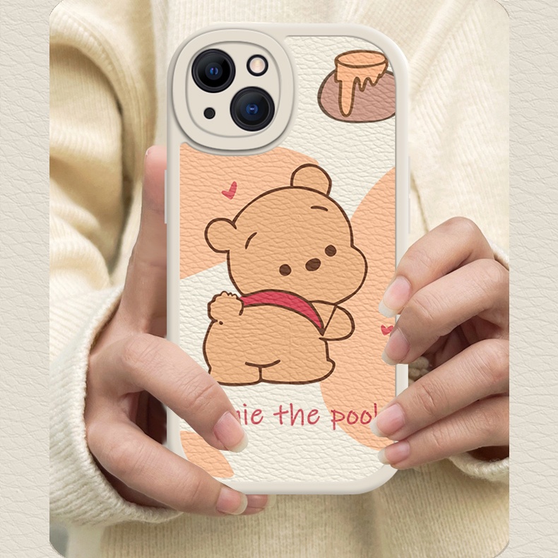 Ốp Điện Thoại Mềm In Hình Gấu Pooh Cho iPhone 13 / 12 / 11 Promax 6 / 7 / 8 Plus / X / XR / Xs Max