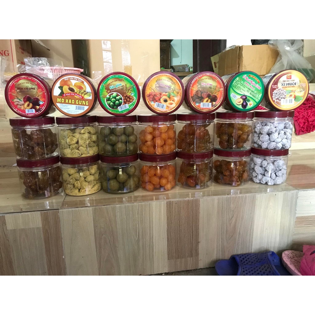 Ô Mai Mận Xào Sấy Dẻo [ LOẠI 1 ] Hũ 250g Thơm Ngon – Đồ Ăn Vặt Đặc Sản Hà Nội Nhiều Dưỡng Chất, Tốt Cho Sức Khỏe