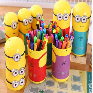 Hộp bút chì màu minion