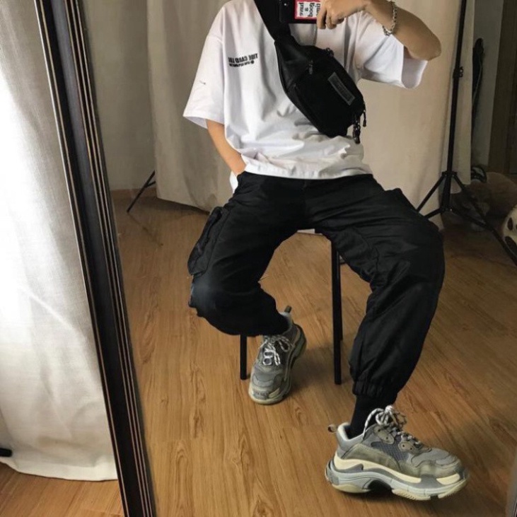 Áo thun nam nữ unisex tay lỡ A304 , áo phông form rộng Oversize style Hàn Quốc