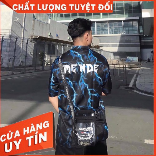 Áo sơ mi tay lỡ sấm Thunder mende [ FREESHIP - GIÁ XƯỞNG ] lụa chính phẩm, form unisex