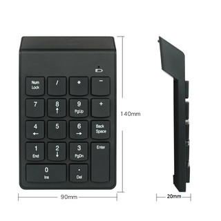 Bàn phím số không dây và Bluetooth 5.0