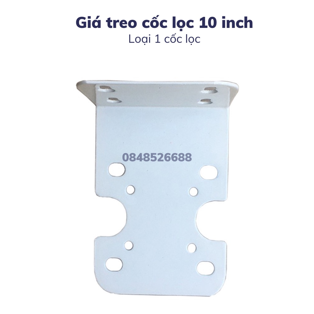 Giá treo cốc lọc nước đầu nguồn loại 1 cốc, 2 cốc dùng cho sinh hoạt