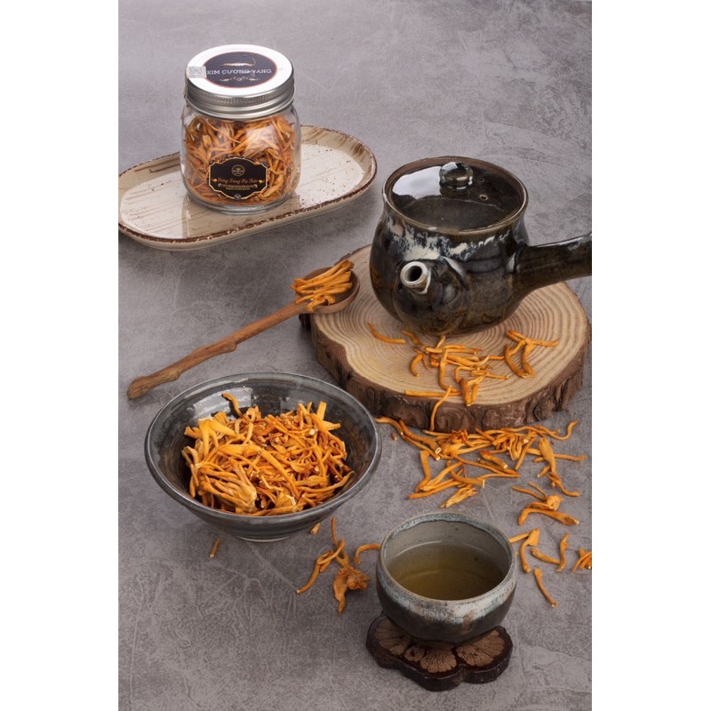 Đông Trùng Hạ Thảo khô - Kim Cương Vàng | BigBuy360 - bigbuy360.vn