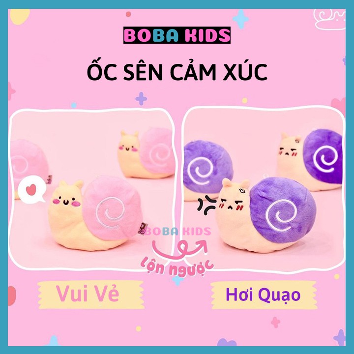 Ốc Sên Cảm Xúc - Ốc Sên Nhồi Bông cực dễ thương