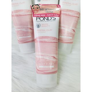 Sữa Rửa Mặt Ponds Đất Sét Khoáng Sạch Sâu Sáng Da (40g)