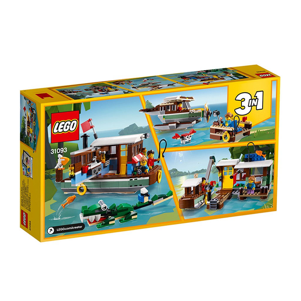 LEGO CREATOR Nhà Thuyền Trên Sông 31093 (396 chi tiết)