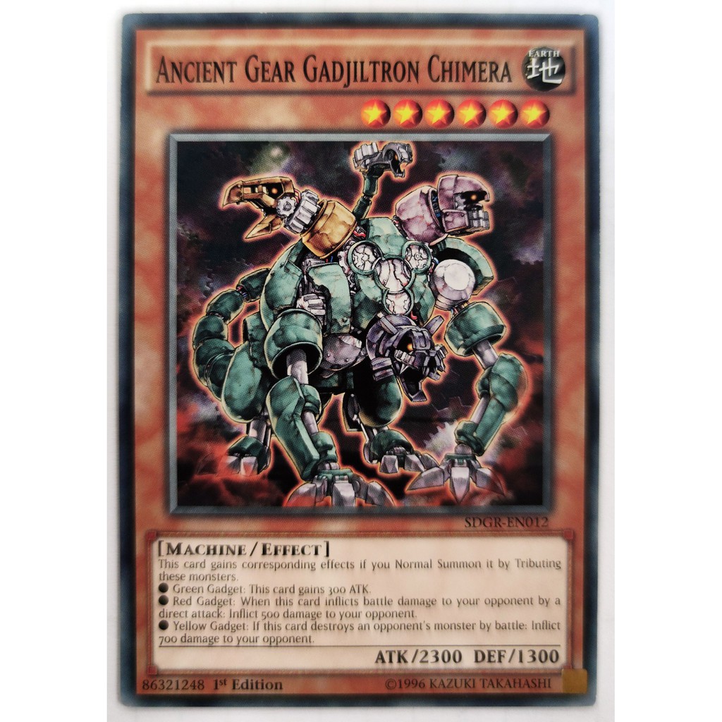 [Thẻ Yugioh] Ancient Gear Gadjiltron Chimera |EN| Common (GX)