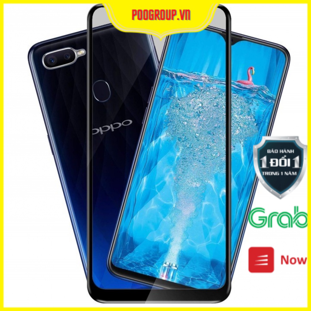 Kính Cường Lực RENO F9 Nhám Chống Vân Tay, chống bụi, chống nước Poogroup