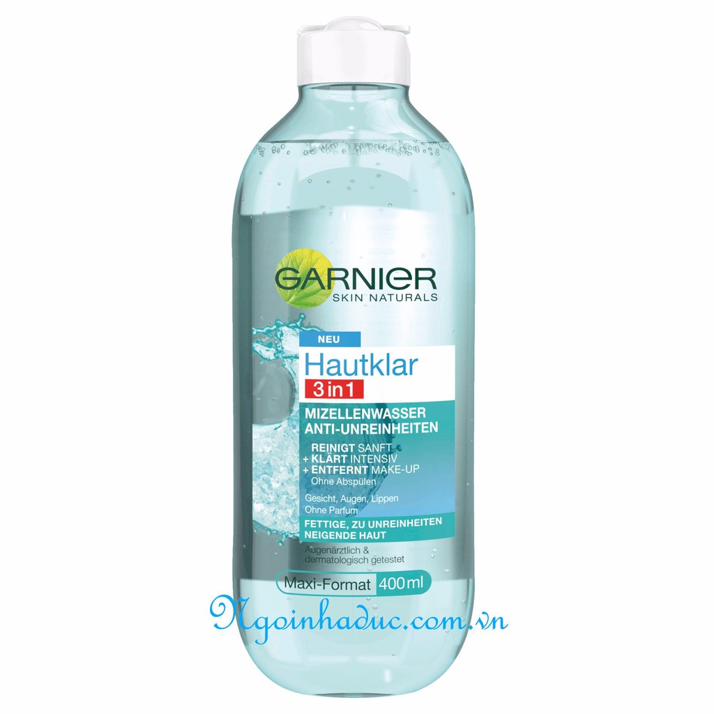 Nước tẩy trang Garnier Nga 400ml, 125ml chính hãng | BigBuy360 - bigbuy360.vn
