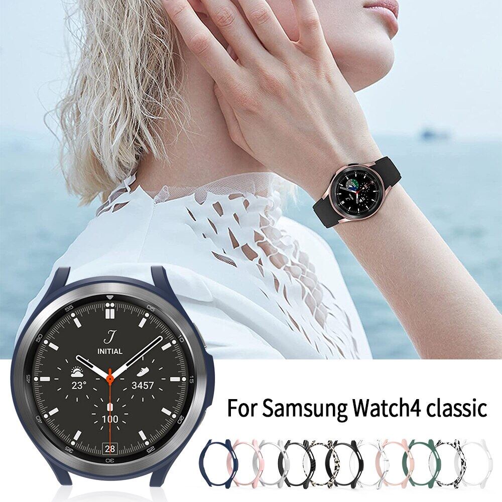 Ốp Bảo Vệ Bằng PC Nhám Cho Đồng Hồ Thông Minh Samsung Galaxy Watch 4 40mm 44mm Galaxy Watch4 Classic 42mm 46mm