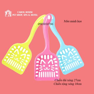 Xẻng Xúc Cát vệ sinh cho Mèo size 27x10cm