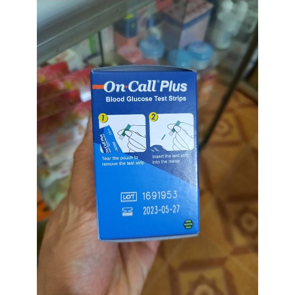 Que thử đường huyết On Call Plus cho độ chính xác cao