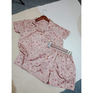 Bộ pijama đùi Kate free size dưới 62kg