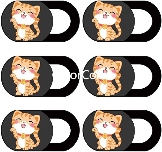 Vỏ bọc webcam siêu mỏng dạng trượt cho Laptop/PC/ MacBook Pro/ iMac/ Mac Mini/ máy tính/ điện thoại thông minh/ 6