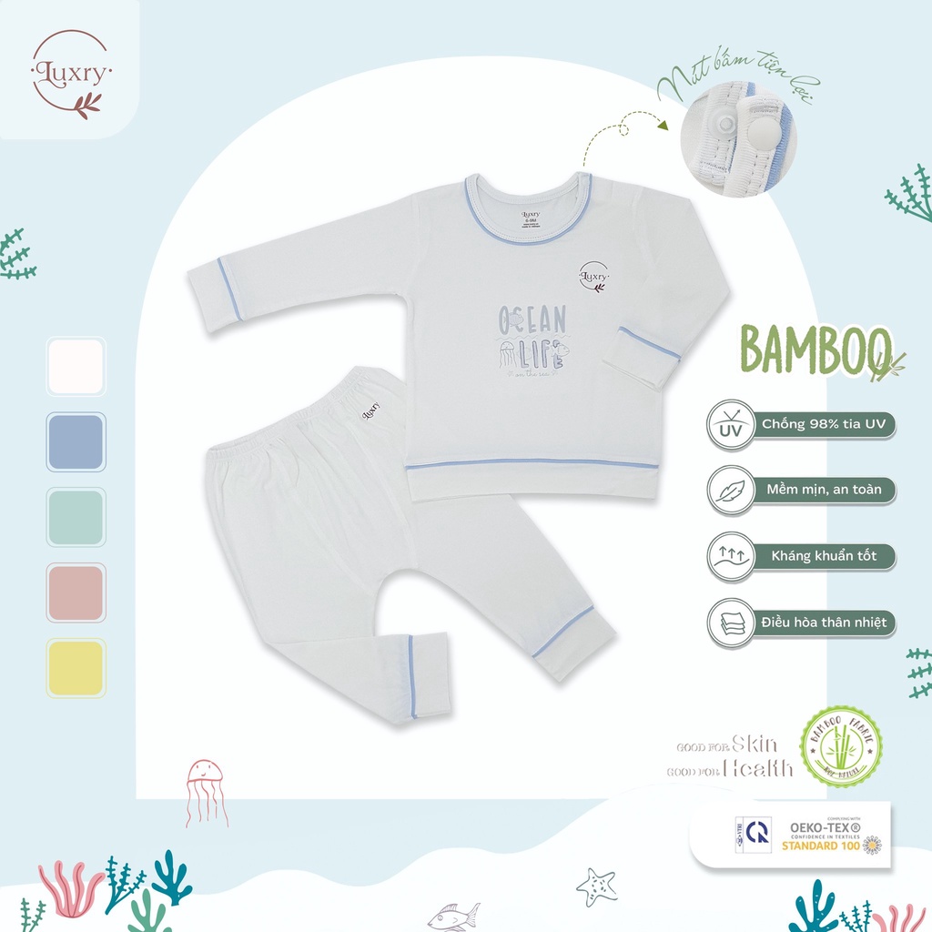 Bộ dài tay cài vai CLASSIC Luxry cơ bản dành cho 4 mùa hot nhất 2022
