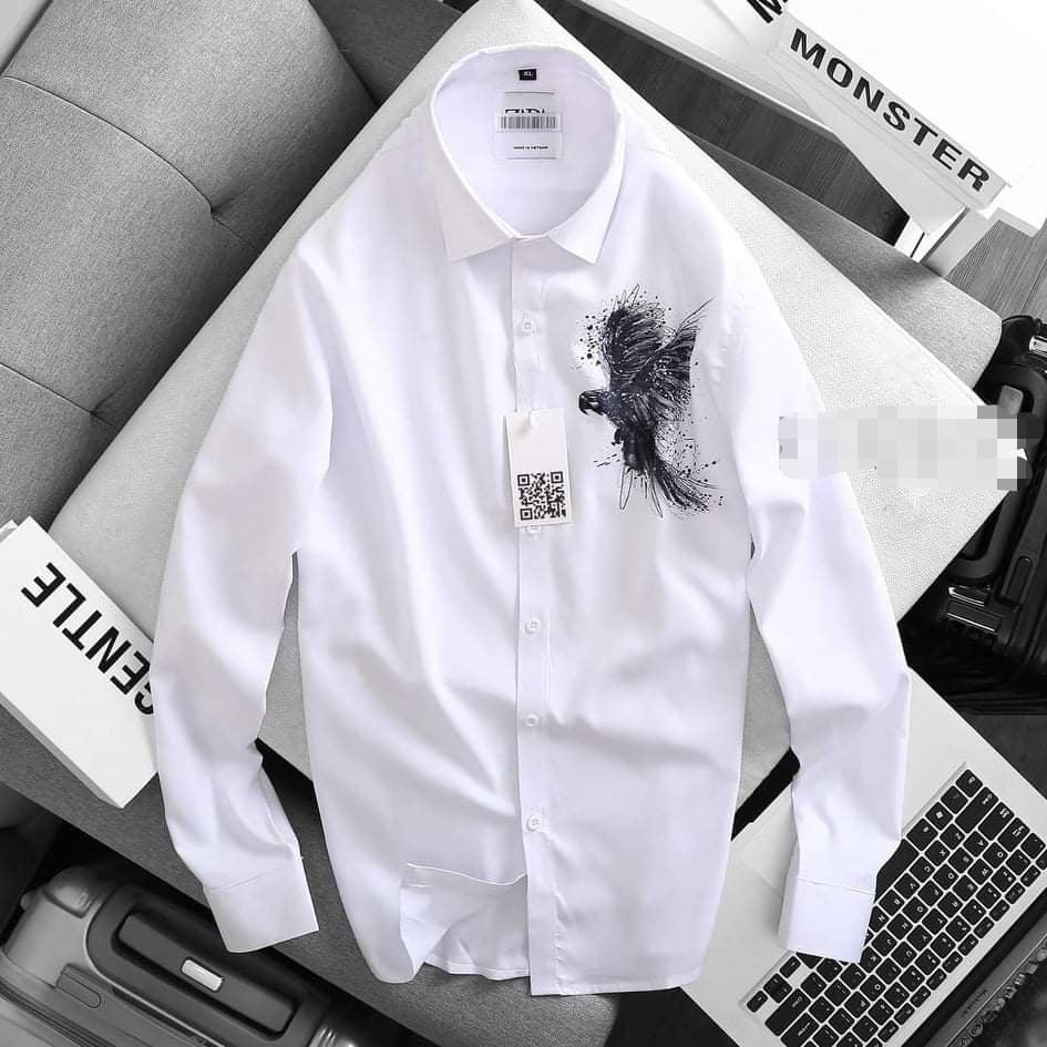 [bigsize - Sale !!!] ÁO SƠ MI NAM tay dài BIGSIZE họa tiết | BigBuy360 - bigbuy360.vn