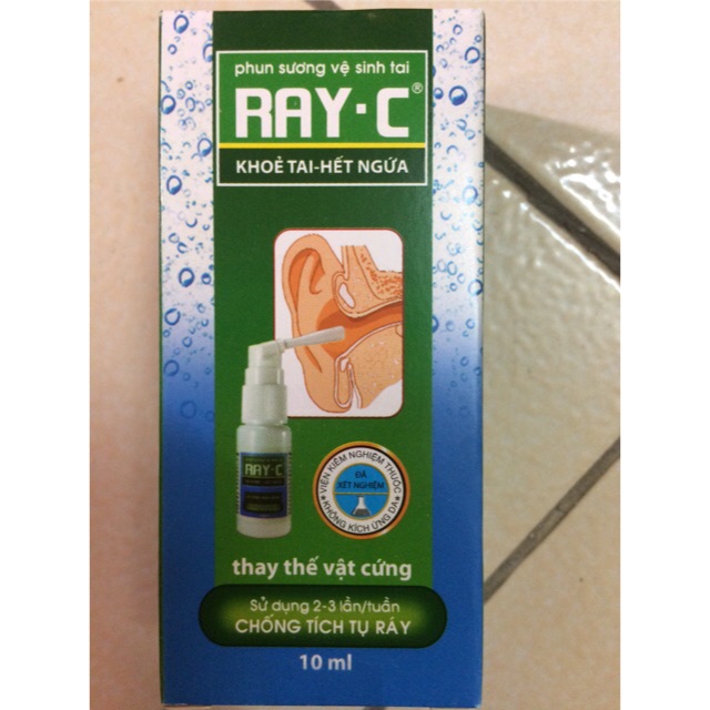Thuốc vệ sinh tai Ray-C