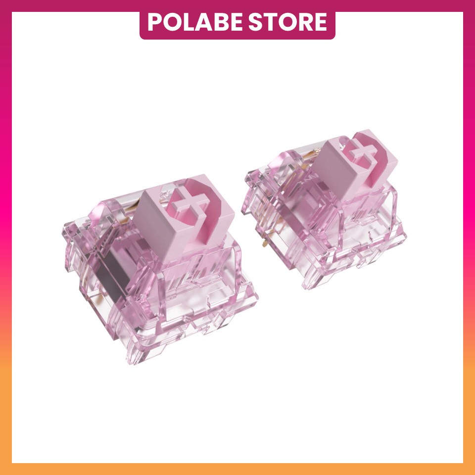 AKKO CS Jelly Pink Switch, Akko Jelly Pink Akko CS switch, Akko CS switch, Công tắc bàn phím cơ - Polabe Store