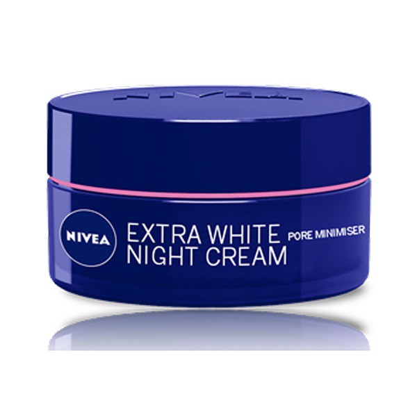 Kem dưỡng da trắng da và thu nhỏ lỗ chân lông ban đêm NIVEA Extra White Pore Minimiser Night Cream SPF30 50ml (Thái Lan)
