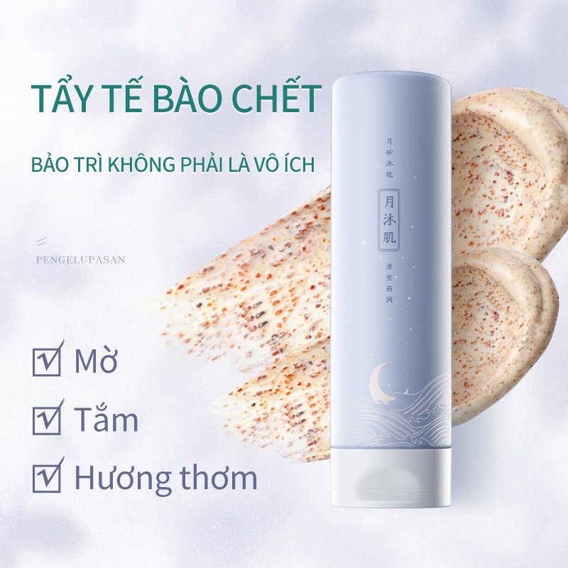 Gel tẩy tế bào chết SOON PURE cho toàn thân hương đào cải thiện làm trắng da 250g | BigBuy360 - bigbuy360.vn