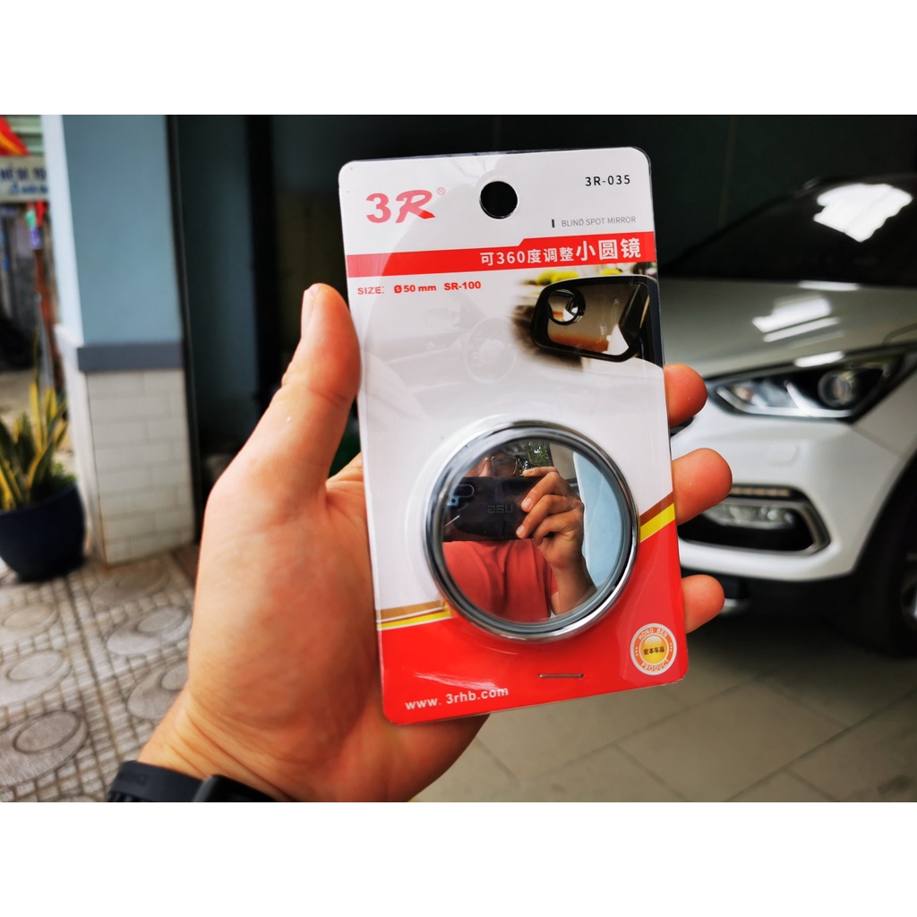 Gương Xóa Điểm Mù 3R 3R-035 50mm Gắn Chiếu Hậu Mở Rộng Quan Sát