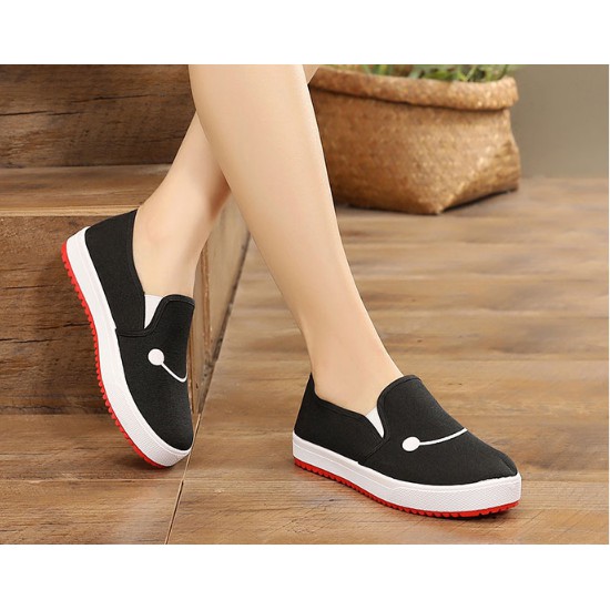 Slip on mặt cười lớn dễ thương | BigBuy360 - bigbuy360.vn
