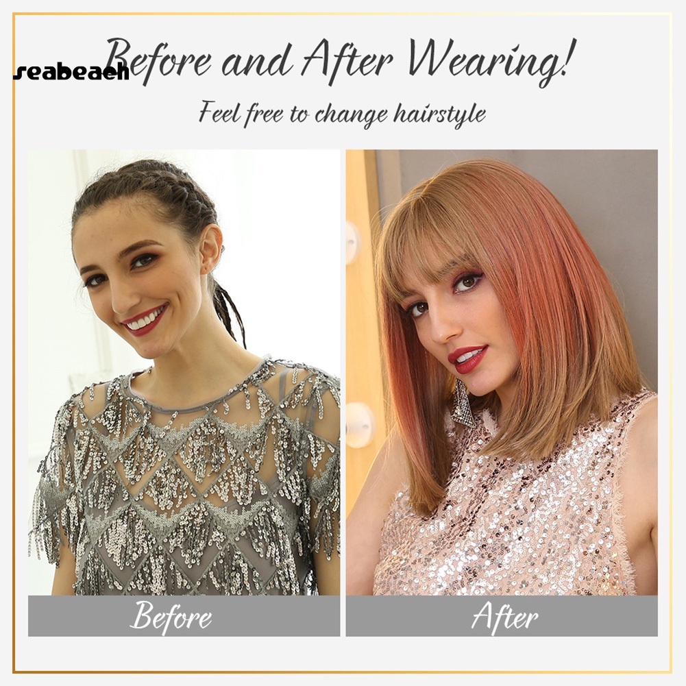 Tóc mái giả 3d siêu mỏng thời trang dành cho nữ