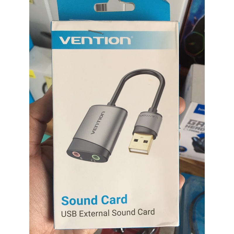Usb âm thanh PC Laptop Vention CDKH usb sound card