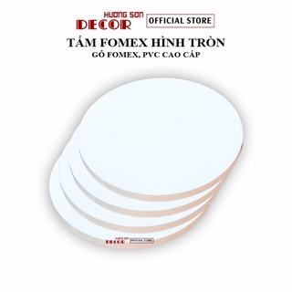 Tấm bìa fomex hình tròn các loại làm mô hình trang trí nhà cửa lớp học