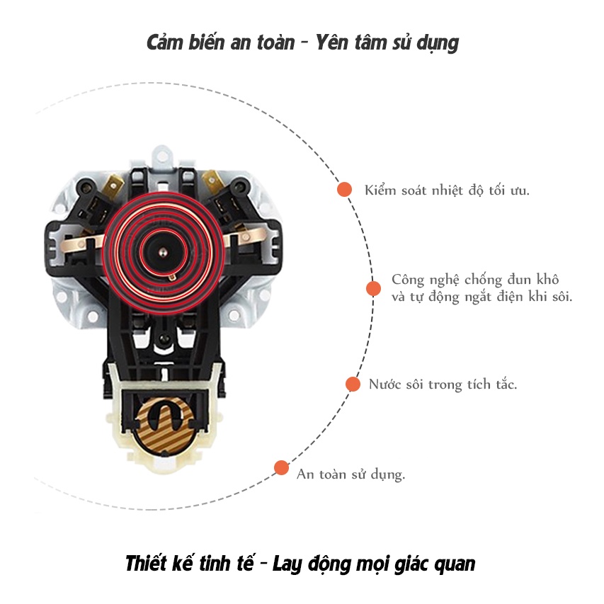 Ấm Đun Siêu Tốc ArirangLife AL-A17G5, Bình Đun Nước Siêu Tốc Thủy Tinh Cao Cấp 1,7 lít-Hàng Chính Hãng Bảo Hành 12 Tháng