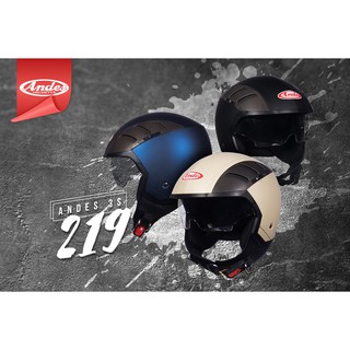 (SẴN) Mũ bảo hiểm 3/4 Andes 3S-219