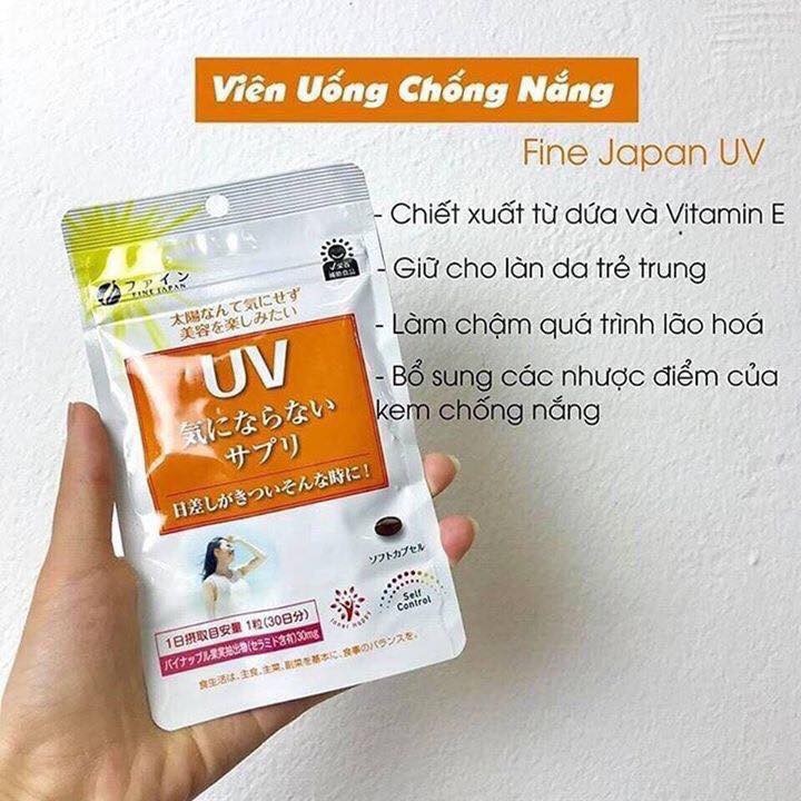 VIÊN CHỐNG NẮNG UV NHẬT BẢN