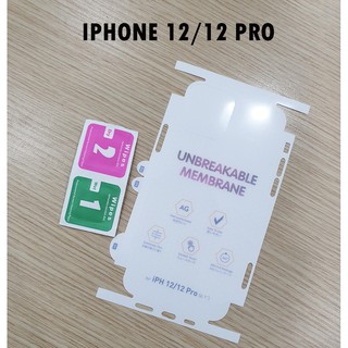 Miếng dán PPF chống xước iPhone 12 iPhone 12 Pro