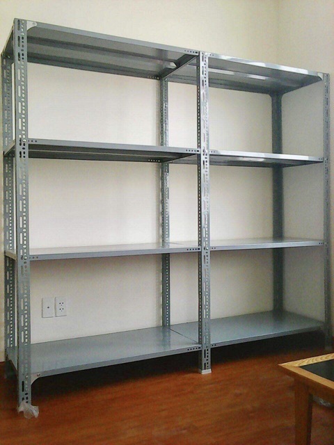 Kệ sắt v lỗ đa năng 4 tầng: Dài 100cm X Rộng 30cm X Cao 150cm