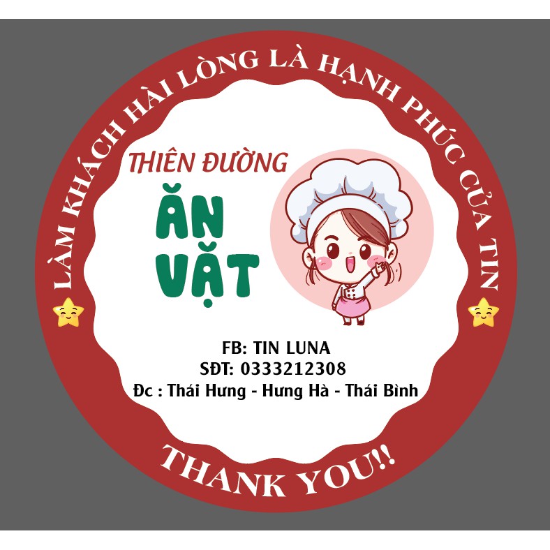 500 Tem nhãn, Thiết kế theo yêu cầu