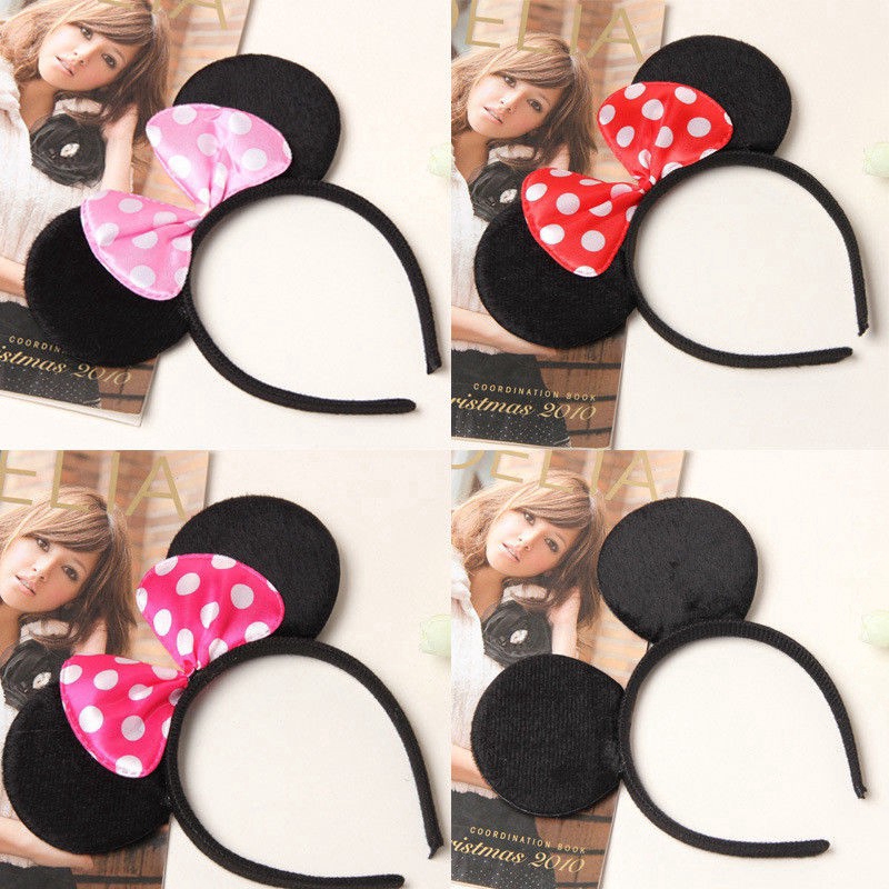 Băng đô tai chuột Mickey Minnie đáng yêu