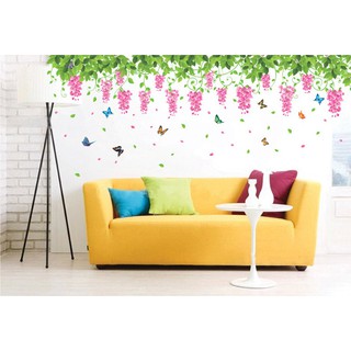 Decal dán tường Hoa ti gôn