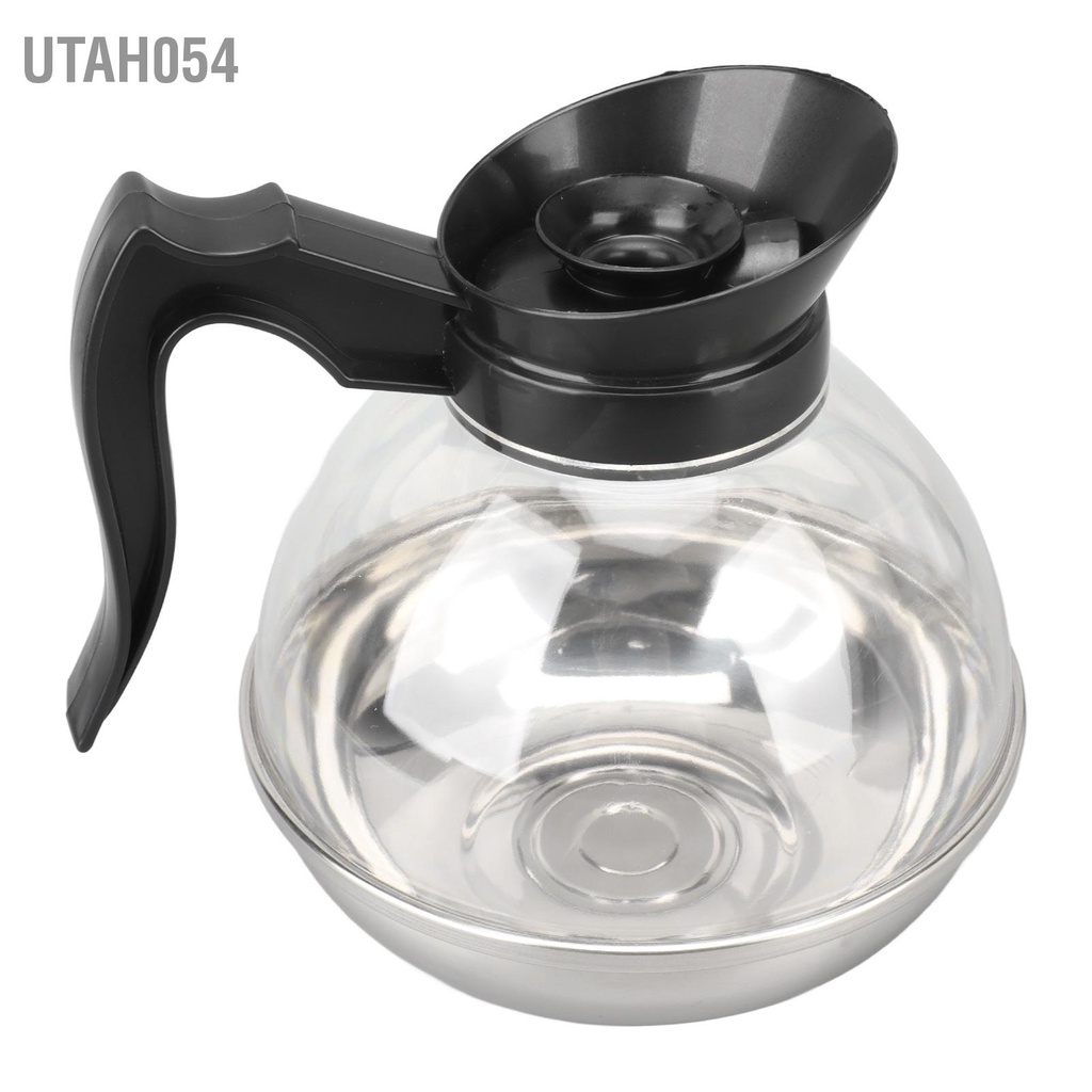 Utah054 Ấm pha cà phê Thép không gỉ 1700ml chịu nhiệt Bình trà gia đình cho bếp từ