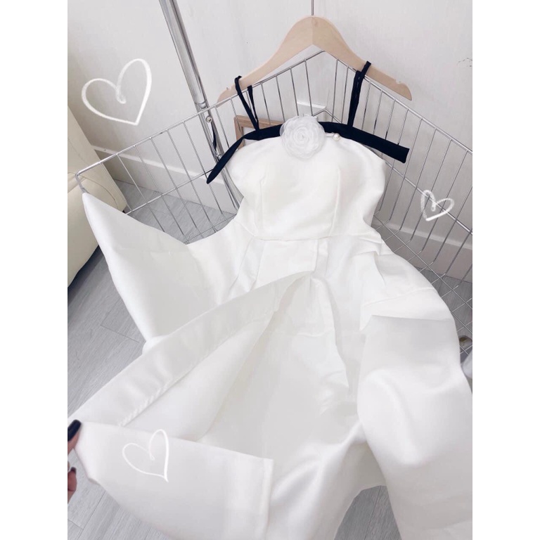 FREE SHIP ĐẦM XÒE NỮ HAI DÂY TAPTA TÙNG XẺ CỰC HOT DỰ TIỆC ĐI CHƠI SIÊU XINH