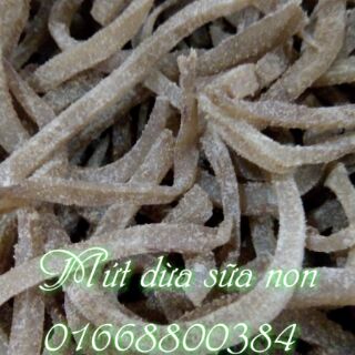 Mứt Dừa Sữa Non Siêu Mềm